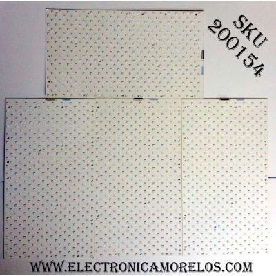 KIT DE LED`S PARA TV SAMSUNG (4 PIEZAS)  / LMB-4600BS16 / 46A-9X05-66T-0609 / 46B-9X05-66T-0666 / PANEL LTF460HG05 / MODELO UN46B8500XFXZA